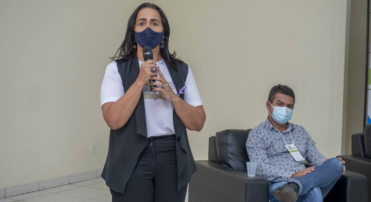 Patrícia Amaral apresentou uma prestação de contas da Assistência Social Municipal em 2021