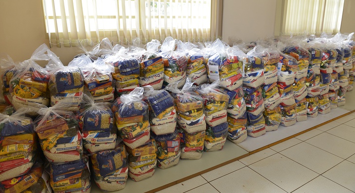 A prefeitura deve entregar cerca de 30 mil cestas em 2021