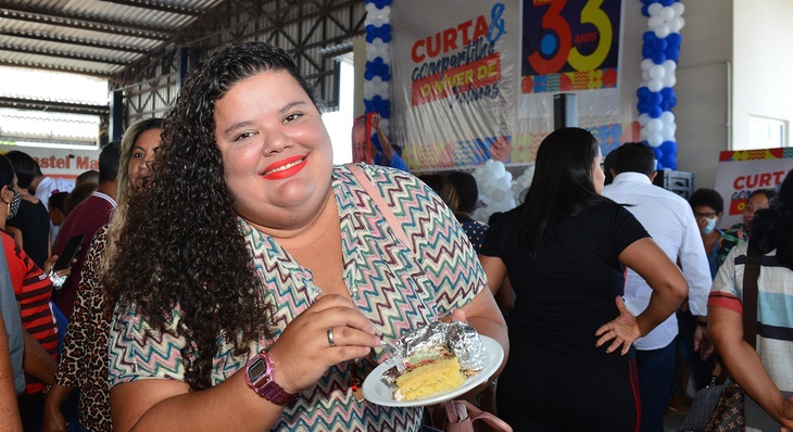 A trabalhadora autônoma Luise disse que já participou de outros eventos de aniversário de Palmas