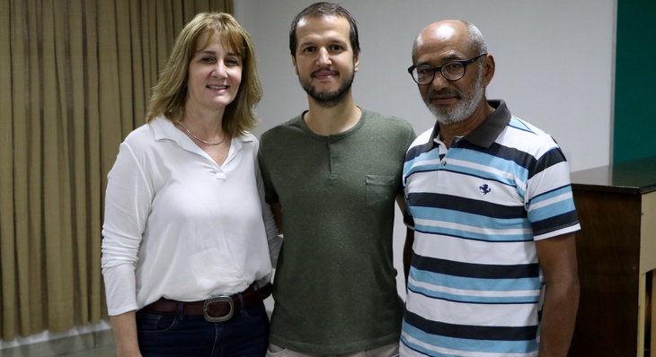 Luciane de Marque, Tales Monteiro e Almecides Pereira compõem a nova Diretoria Executiva