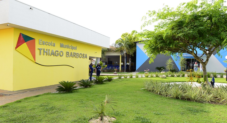 A programação de retorno às aulas acontece na Escola Municipal Thiago Barbosa nesta segunda-feira, 31