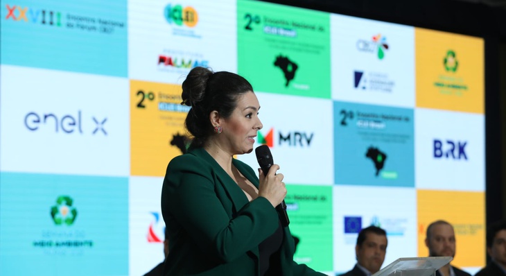 Cinthia Ribeiro: "vamos avançar ainda mais na área de energia sustentável, Palmas será a primeira capital brasileira onde a prefeitura será autossustentável"