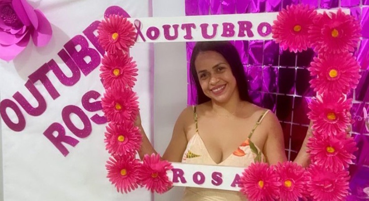 Andreza Nunes Ferreira tem 30 anos e é pedagoga e participou do evento