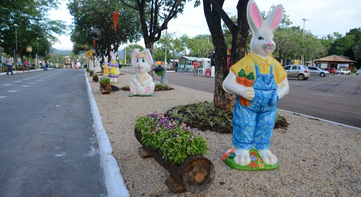 Parque Cesamar recebeu decoração temática
