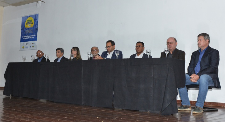 12ª Conferência Municipal de Saúde no auditório central da Ulbra Palmas