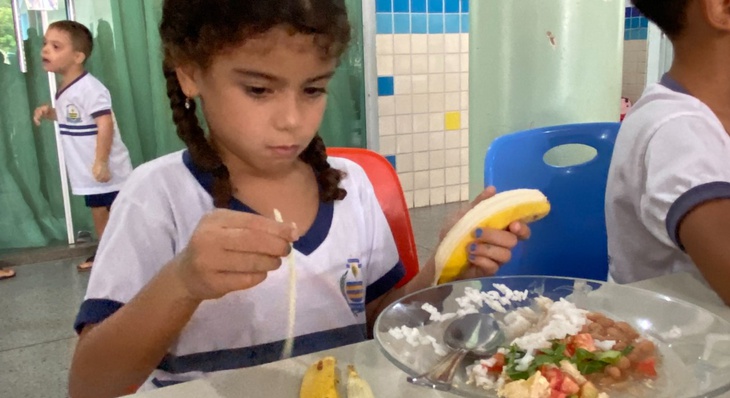 Alimentação escolar da rede municipal de Palmas é  composta por alimentos in natura ou minimamente processados