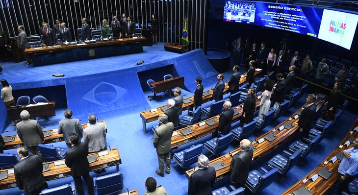 Sessão em homenagem à Palmas aconteceu no Senado Federal nesta quinta, 23