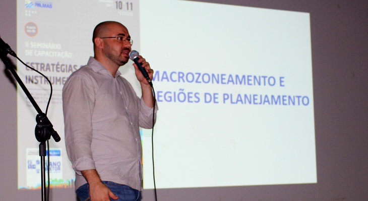 O geólogo e integrante da equipe de revisão do PD, Marcus Vinícius Bazonni, falou sobe as macrozonas da cidade