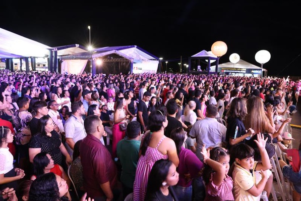 Público lotou a Vila Olímpica no encerramento do Capital da Fé