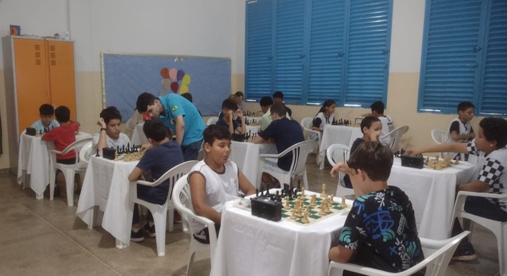 EM Antonio Gonçalves sedia etapa do circuito tocantinense de xadrez desde 2023