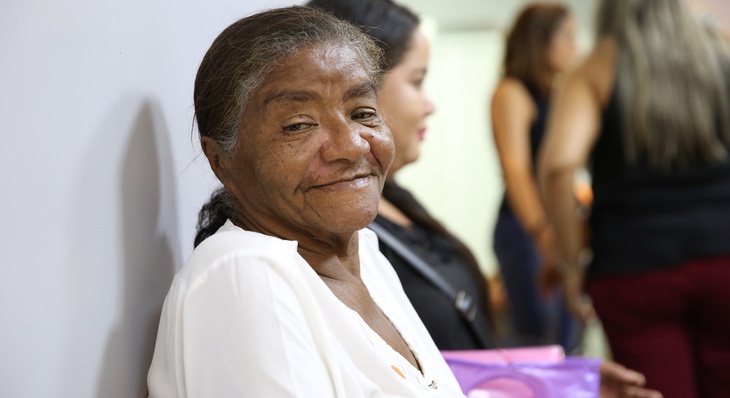 Moradora de Taquaralto, Santana Torres Siqueira, 69 anos, ela estava ansiosa, aguardando a cirurgia