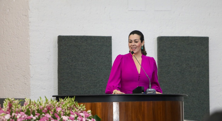 Prefeita Cinthia Ribeiro participa de sessão solene na Assembleia Legislativa em homenagem ao Dia da Internacional Mulher