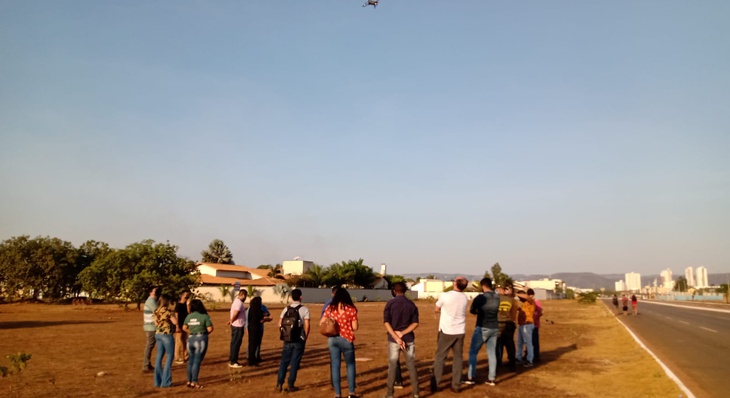 Técnicos são capacitados sobre uso de drones em atividades de proteção ambiental