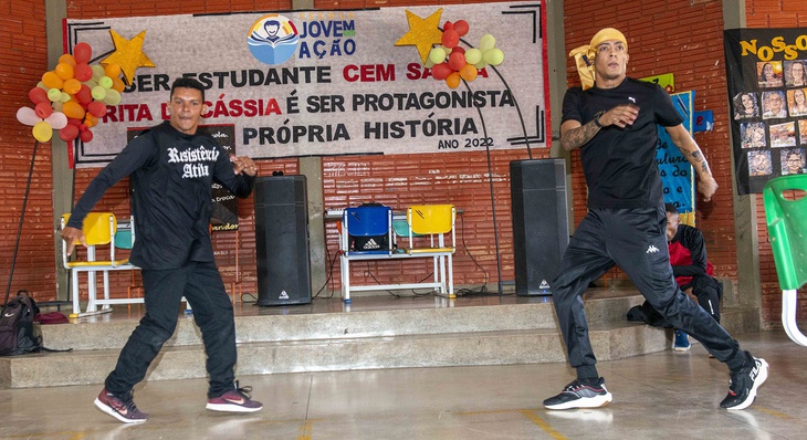 Apresentação de Hip-Hop na Semana Municipal de Juventude