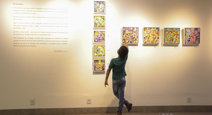 Galeria Municipal recebeu exposições de diversos artistas locais como Antônio Netto