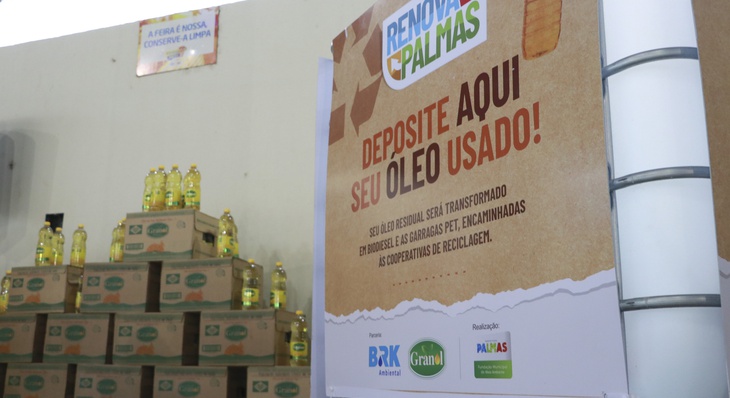 Projeto integra o programa Renova Palmas, que norteia a política de gestão de resíduos de Palmas