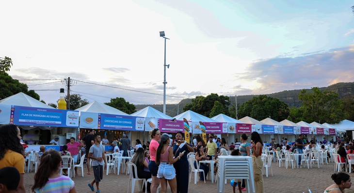 Equipe da Visa visitou e fiscalizou os 41 estandes de alimentação e 29 ambulantes do Circuito Gastronômico