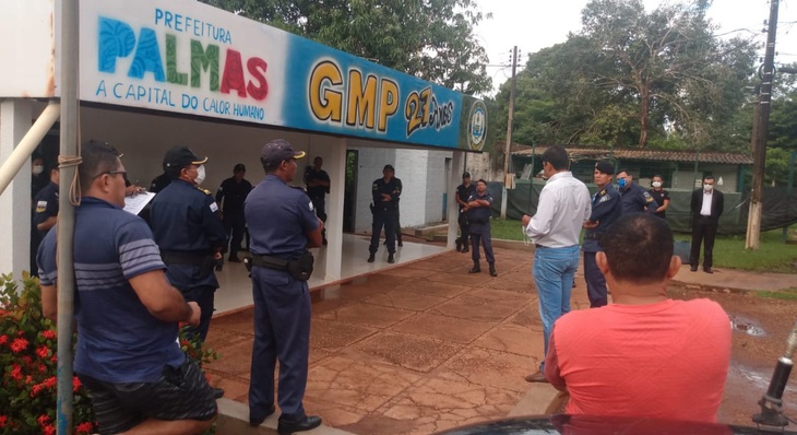 Reunião aconteceu no Quartel da Guarda Metropolitana de Palmas