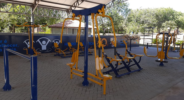 Parque da Pessoa Idosa de Palmas ganhou novos equipamentos para atividades físicas ao ar livre