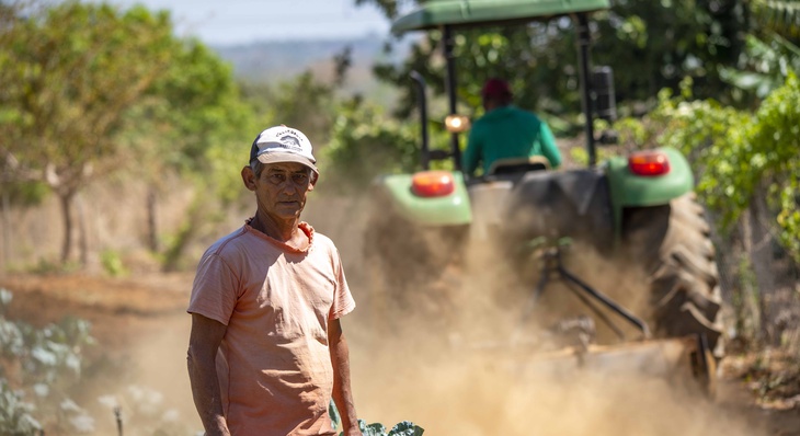 Assistência Rural garante mais produtividade ao agricultor familiar Silvio Ribeiro