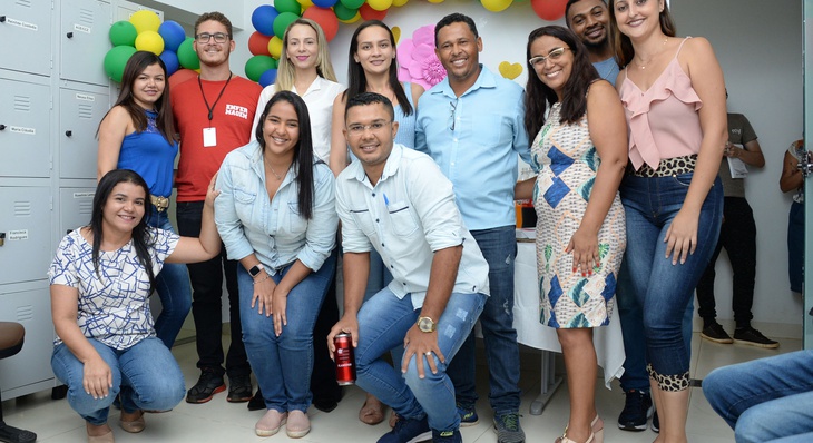 Trabalhadores comemoraram um ano da atuação dos residentes em saúde na região