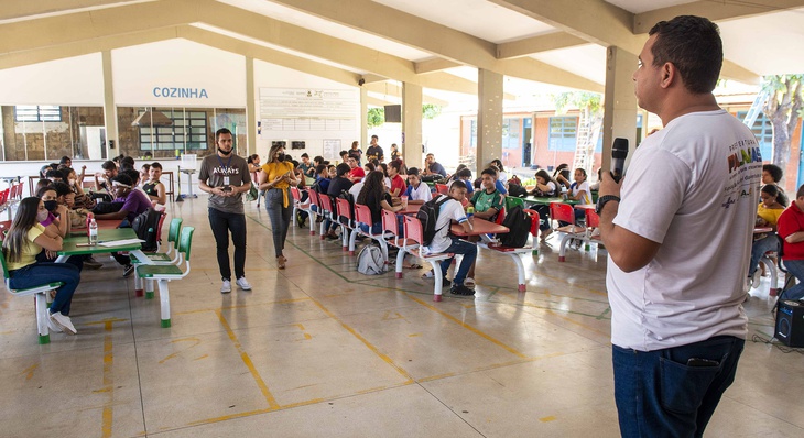 Jovens de Palmas participaram de palestras dentro da programação da Semana Municipal da Juventude