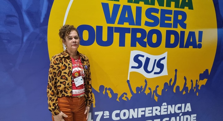 Pesquisadora da Fesp Juliete Oliveira participa da Conferência Nacional de Saúde como uma das representantes do Tocantins