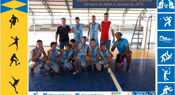 Seleção masculina de vôlei da ETI GMP Eurídice Ferreira de Mello