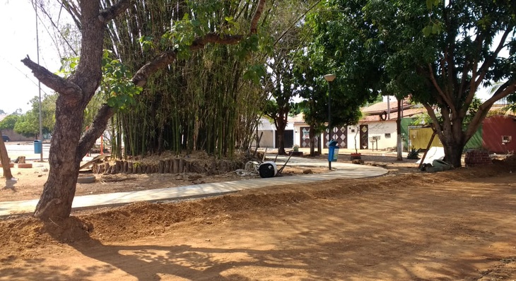 Área para estacionamento na Praça do Bambu começará a ser preparada nos próximos dias 