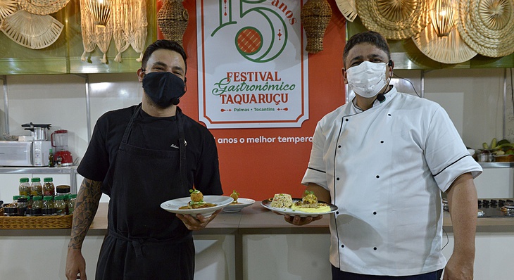 Cozinha Show recebeu os chefs Helves Frank e Robert Sparenberg Neto