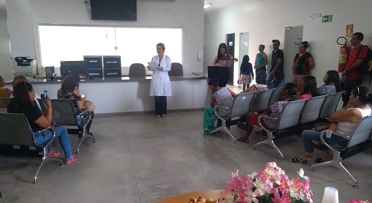 O ponto alto da programação foi conduzido pela ginecologista Laura Barbosa, que ministrou uma palestra sobre saúde da mulher