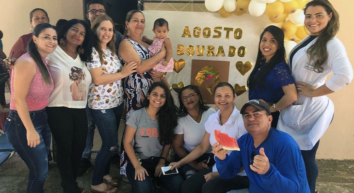 Atividade mobilizou comunidade e as equipes de Saúde da Família e Nasf do CSC Luiz Otaviani
