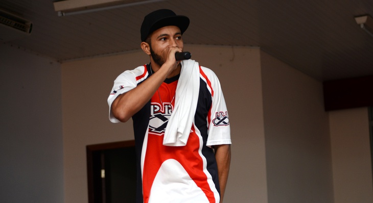 Evento contou com diversas apresentações artísticas, entre elas o rapper T2  e o  Hip Hop do Grupo Sombra