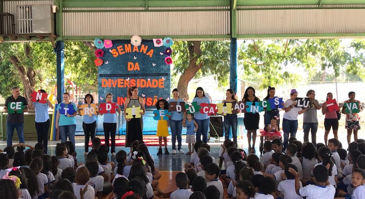 A Semana da Diversidade e Inclusão segue até esta sexta, 23, no Centro de Educação Inclusiva, na Escola Francisca Brandão, na Arse 121