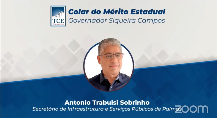 Secretário Antonio Trabulsi Sobrinho, titular da Secretaria de Infraestrutura e Serviços Públicos, também foi homenageado