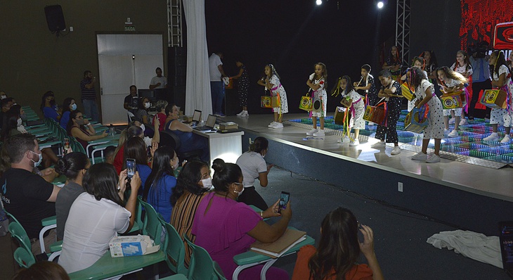 No total, foram 67 apresentações evidenciando o talento dos estudantes palmenses