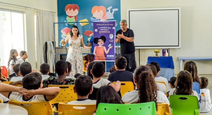 Primeira apresentação do projeto aconteceu no dia 14 de setembro, na Escola Municipal Francisca Brandão
