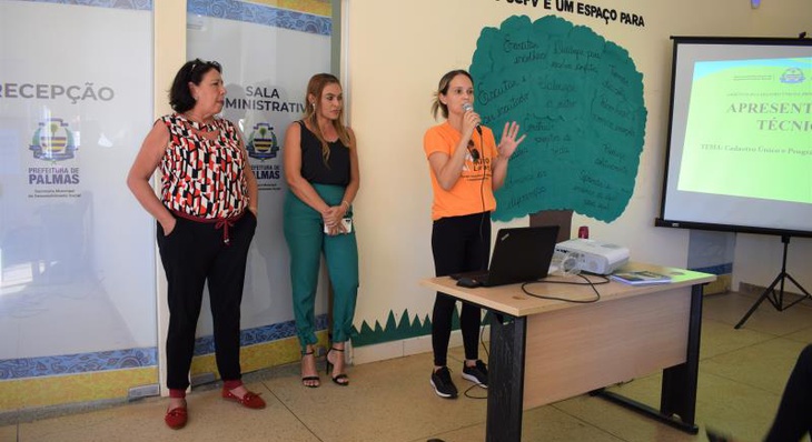 Equipe do Creas Palmas também falou sobre a importância da prevenção do abuso e da exploração sexual de crianças e adolescentes