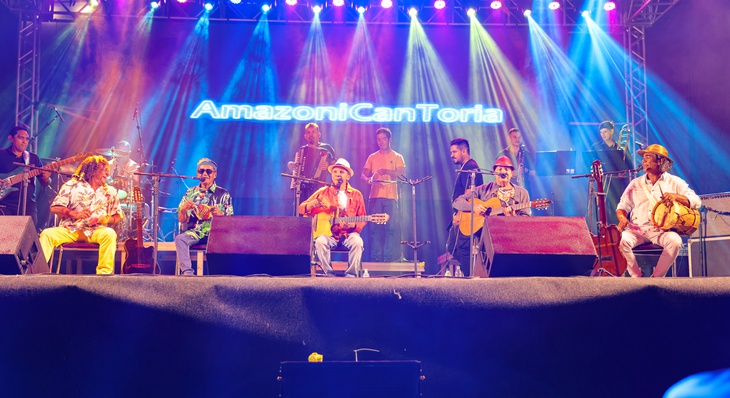 AmazoniaCanToria animou o publico com sucessos da música regional