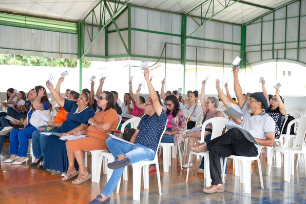 Quarta audiência pública do Orçamento Participativo ocorreu na Escola Municipal Crispim Pereira