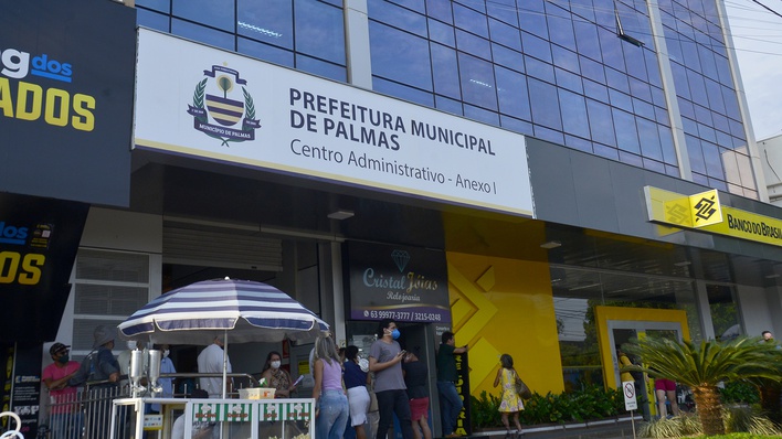Sede da Prefeitura de Palmas está entre os locais que exige comprovação vacinal