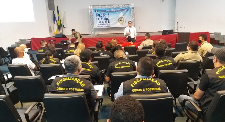 Evento aconteceu no auditório do Quartel do Comando Geral da Polícia Militar, em Palmas