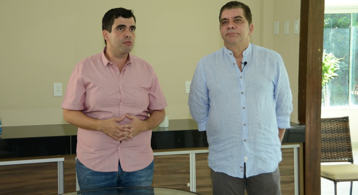 Secretário Ricardo Aires e prefeito Amastha anunciam o Programa