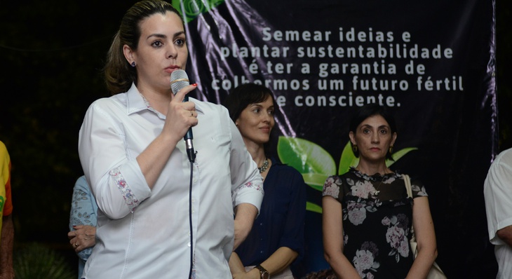 A necessidade de preservação dos recursos hídricos foi o ponto destacado pela prefeita Cinthia Ribeiro durante o evento