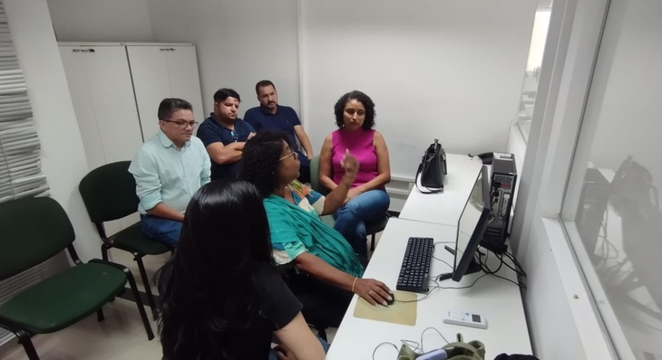 Visita técnica do grupo a Bahia para conhecer a plataforma Tekto Solution, que é pioneira na utilização da metodologia BIM para análises de projetos de construções
