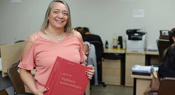 Mesmo antes da situação de pandemia, Marta Malheiros já atuava como diretora da Vigilância em Saúde buscando sempre resolutividade e disponibilizar informações para a comunidade