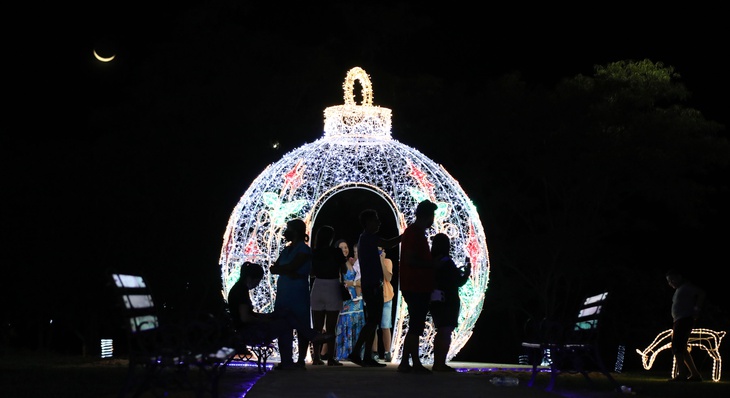Decoração de Natal do Espaço Cultural foi inaugurada nessa segunda-feira, 06