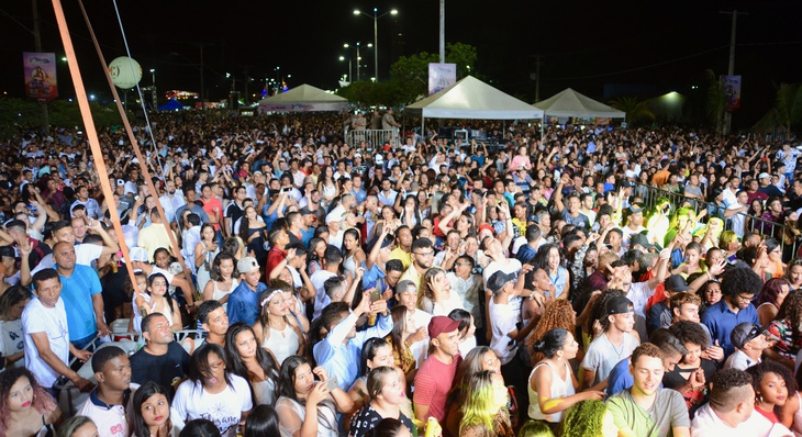 Cerca de 30 mil pessoas participaram da festa da virada em Palmas