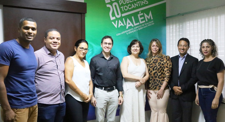Representantes da Prefeitura de Palmas e da Defensoria Pública assinaram Termo de Cooperação Técnica nesta segunda-feira, 16