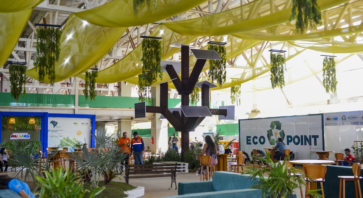 Praça da Sustentabilidade recebe visitantes na Semana Municipal do Meio Ambiente
